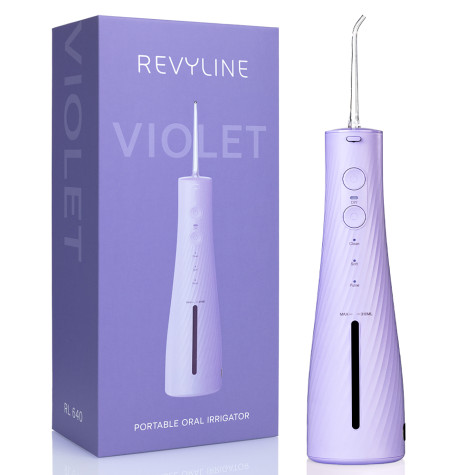 Портативный ирригатор Revyline RL 640, Lilac и по всей Беларуси в интернет-магазине Revyline.by