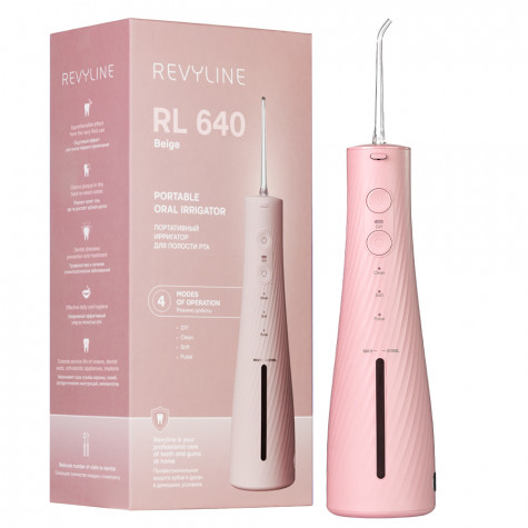 Портативный ирригатор Revyline RL 640, Beige и по всей Беларуси в интернет-магазине Revyline.by