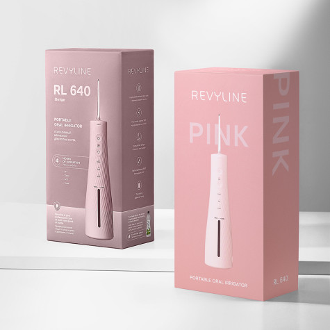 Портативный ирригатор Revyline RL 640, Beige и по всей Беларуси в интернет-магазине Revyline.by