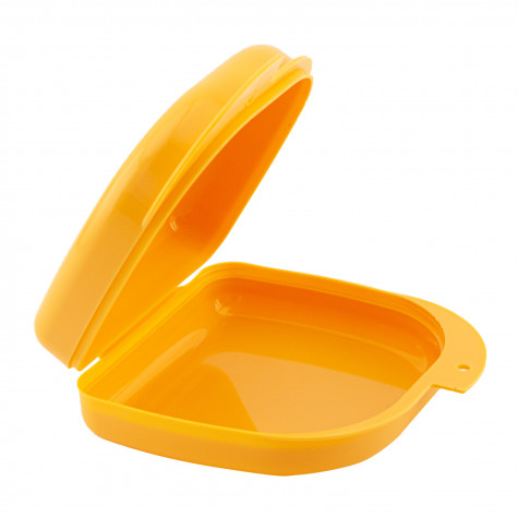 Revyline Denture Box 03 контейнер для хранения зубных конструкций, оранжевый и по всей Беларуси в интернет-магазине Revyline.by