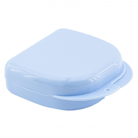 Revyline Denture Box 03 контейнер для хранения зубных конструкций, голубой и по всей Беларуси в интернет-магазине Revyline.by