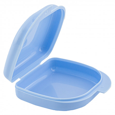 Revyline Denture Box 03 контейнер для хранения зубных конструкций, голубой и по всей Беларуси в интернет-магазине Revyline.by
