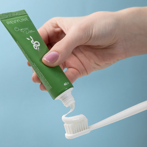 Зубная паста Revyline Organic Detox, 40 г и по всей Беларуси в интернет-магазине Revyline.by