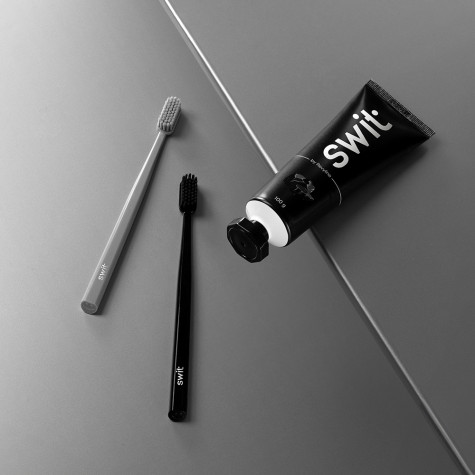 Набор Зубных щеток SWIT by Revyline SM6000 SMART Graphite & Silver и по всей Беларуси в интернет-магазине Revyline.by