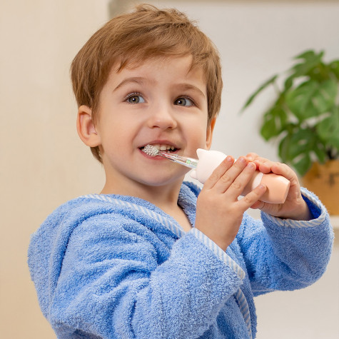 Электрическая звуковая зубная щётка Revyline RL 025 Baby Kitty, Beige и по всей Беларуси в интернет-магазине Revyline.by