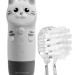 Электрическая звуковая зубная щётка Revyline RL 025 Baby Kitty, Grey и по всей Беларуси в интернет-магазине Revyline.by