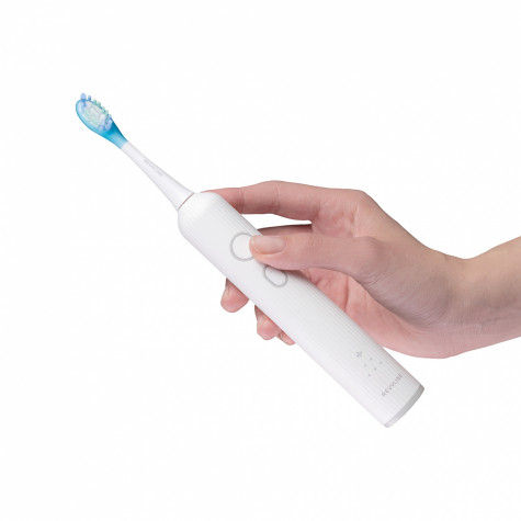 Электрическая звуковая зубная щётка Revyline RL 080 White и по всей Беларуси в интернет-магазине Revyline.by