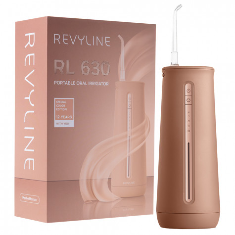 Портативный ирригатор Revyline RL 630 Special Color Edition Mocha Mousse и по всей Беларуси в интернет-магазине Revyline.by