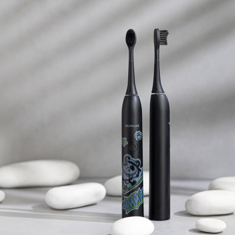 Электрическая зубная щетка Revyline RL 055 Kids, Black и по всей Беларуси в интернет-магазине Revyline.by