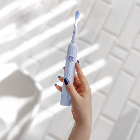 Электрическая звуковая зубная щётка Revyline RL 075 Blue и по всей Беларуси в интернет-магазине Revyline.by
