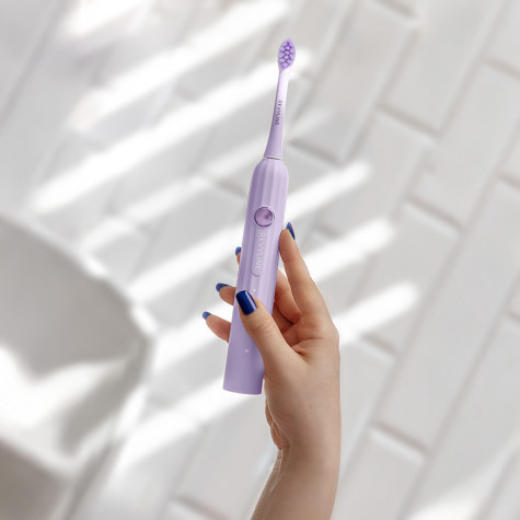 Электрическая звуковая зубная щётка Revyline RL 075 Lilac и по всей Беларуси в интернет-магазине Revyline.by