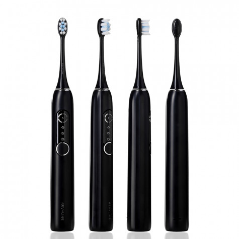 Электрическая звуковая зубная щётка Revyline RL 066 Black и по всей Беларуси в интернет-магазине Revyline.by