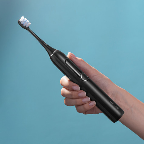 Электрическая звуковая зубная щётка Revyline RL 066 Black и по всей Беларуси в интернет-магазине Revyline.by