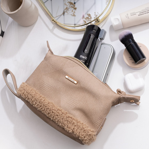 Косметичка дорожная Revyline, бежевая и по всей Беларуси в интернет-магазине Revyline.by