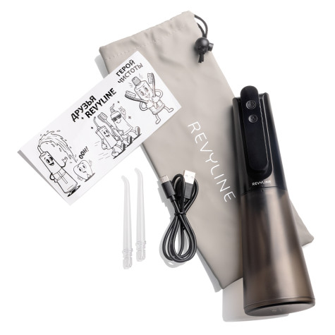 Портативный ирригатор Revyline RL 670 Black и по всей Беларуси в интернет-магазине Revyline.by