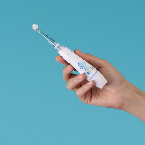 Электрическая звуковая зубная щётка Revyline RL 025 Infant, Blue и по всей Беларуси в интернет-магазине Revyline.by