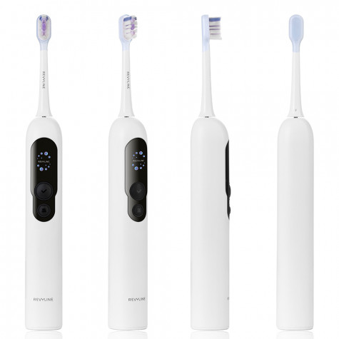 Электрическая звуковая зубная щётка Revyline RL 080 PRO White и по всей Беларуси в интернет-магазине Revyline.by