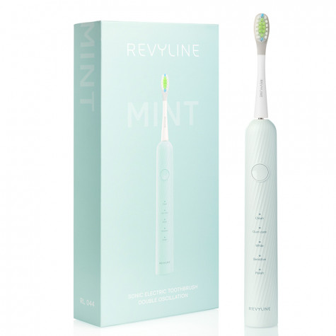 Электрическая звуковая зубная щётка Revyline RL 044 Mint и по всей Беларуси в интернет-магазине Revyline.by