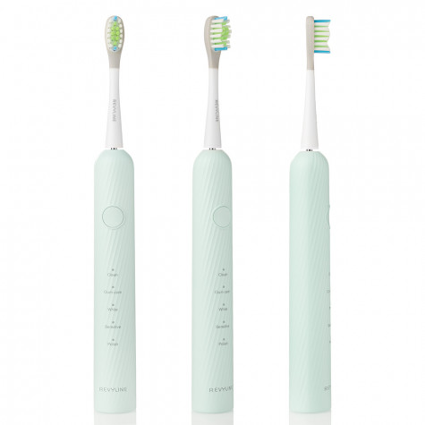 Электрическая звуковая зубная щётка Revyline RL 044 Mint и по всей Беларуси в интернет-магазине Revyline.by