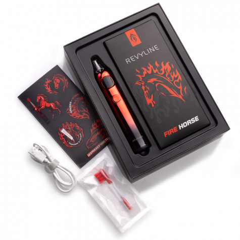 Электрическая звуковая зубная щетка Revyline RL 095 Special Color Edition Fire Horse и по всей Беларуси в интернет-магазине Revyline.by