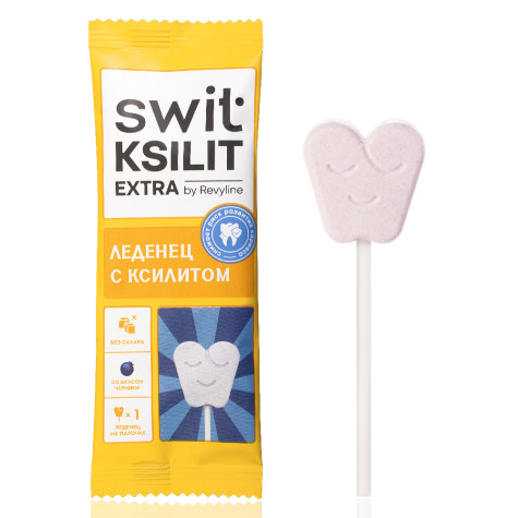 Леденцы на палочке Swit by Revyline Ksilit Extra Mix, 8 шт. и по всей Беларуси в интернет-магазине Revyline.by