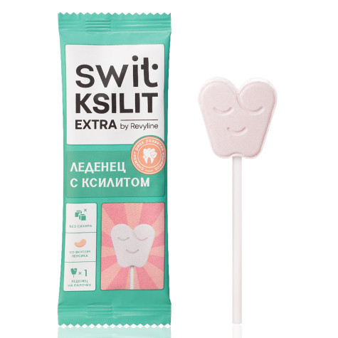 Леденцы на палочке Swit by Revyline Ksilit Extra Mix, 8 шт. и по всей Беларуси в интернет-магазине Revyline.by