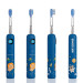 Электрическая звуковая зубная щетка Revyline RL 095 Kids, Blue и по всей Беларуси в интернет-магазине Revyline.by