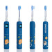 Электрическая звуковая зубная щетка Revyline RL 095 Kids, Blue и по всей Беларуси в интернет-магазине Revyline.by