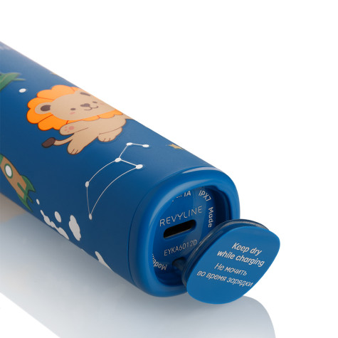 Электрическая звуковая зубная щетка Revyline RL 095 Kids, Blue и по всей Беларуси в интернет-магазине Revyline.by