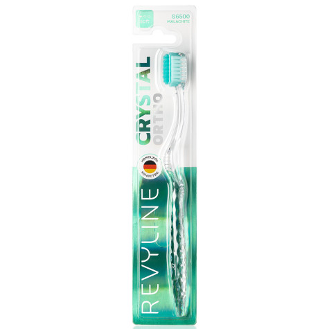 Зубная щетка Revyline S6500 Crystal Ortho Malachite и по всей Беларуси в интернет-магазине Revyline.by
