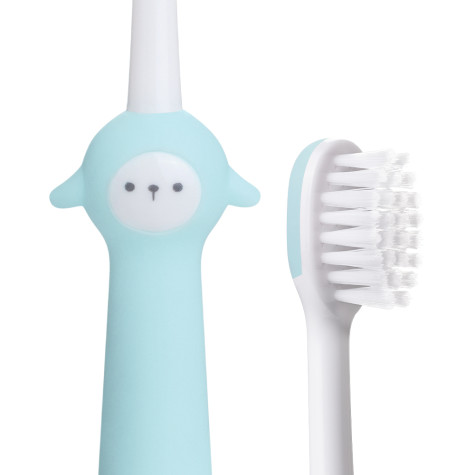 Детская зубная щетка Revyline Sheep 3+ с песочными часами, голубая и по всей Беларуси в интернет-магазине Revyline.by