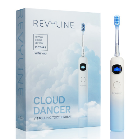 Электрическая звуковая зубная щетка Revyline RL 095 Special Color Edition Cloud Dancer и по всей Беларуси в интернет-магазине Revyline.by