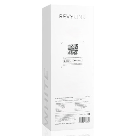 Портативный ирригатор Revyline RL 230, White и по всей Беларуси в интернет-магазине Revyline.by