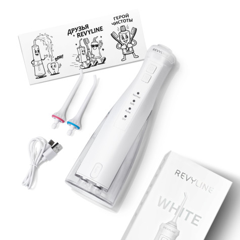 Портативный ирригатор Revyline RL 230, White и по всей Беларуси в интернет-магазине Revyline.by