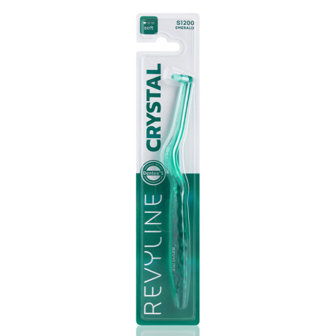 Зубная щетка Revyline S1200 Crystal Emerald, монопучковая и по всей Беларуси в интернет-магазине Revyline.by