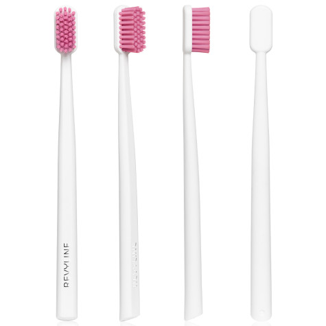 Набор зубных щеток Revyline S6500 Smart Duo, White/Pink + White/Blue и по всей Беларуси в интернет-магазине Revyline.by