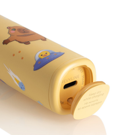 Электрическая звуковая зубная щетка Revyline RL 095 Kids Capybara Voice edition и по всей Беларуси в интернет-магазине Revyline.by