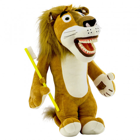 Игрушка мягкая с зубами Revyline, Лев и по всей Беларуси в интернет-магазине Revyline.by