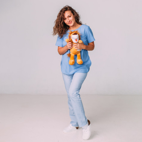 Игрушка мягкая с зубами Revyline Львенок и по всей Беларуси в интернет-магазине Revyline.by