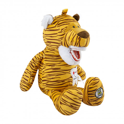 Игрушка мягкая с зубами Revyline Тигренок и по всей Беларуси в интернет-магазине Revyline.by