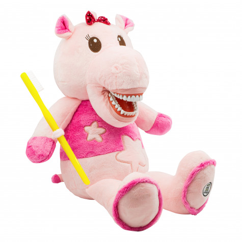 Игрушка мягкая с зубами Revyline Бегемот и по всей Беларуси в интернет-магазине Revyline.by