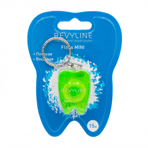 Зубная нить вощеная Revyline floss mini, 15 m и по всей Беларуси в интернет-магазине Revyline.by