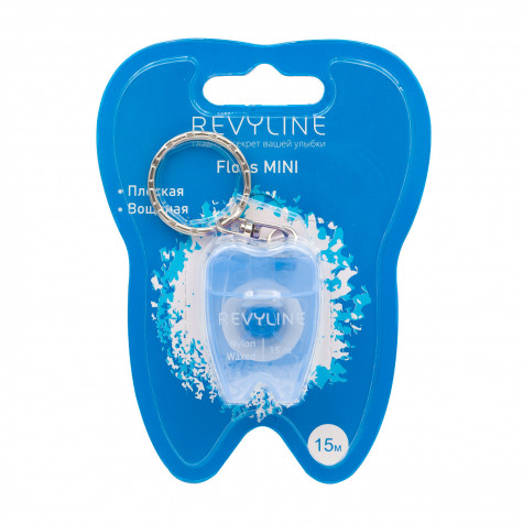 Зубная нить вощеная Revyline floss mini, 15 m и по всей Беларуси в интернет-магазине Revyline.by