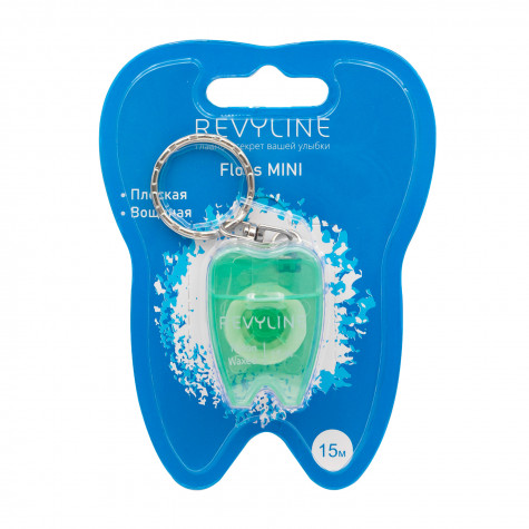 Зубная нить вощеная Revyline floss mini, 15 m и по всей Беларуси в интернет-магазине Revyline.by