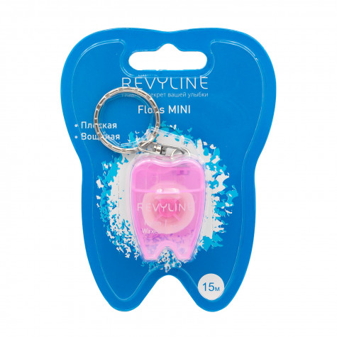 Зубная нить вощеная Revyline floss mini, 15 m и по всей Беларуси в интернет-магазине Revyline.by