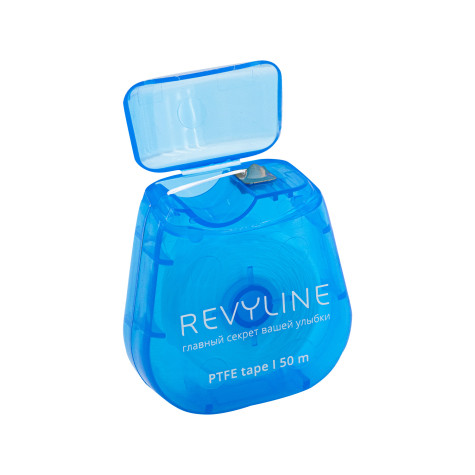 Зубная нить вощеная Revyline PTFE, мятная, 50м и по всей Беларуси в интернет-магазине Revyline.by